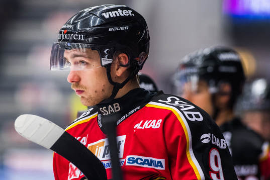 Luleås Johan Forsberg deppar