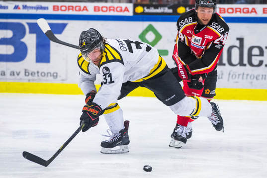 Brynäs Jonathan Granström och Luleås Johan Harju