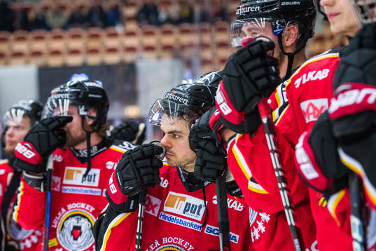 Luleås Joey Hishon deppar
