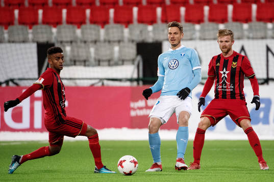 Östersunds Tesfaldet Tekie och Dennis Widgren samt Malmö