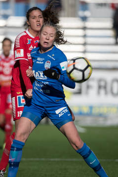 Eskilstunas Matilda Plan och Linköpings Filippa Angeldal