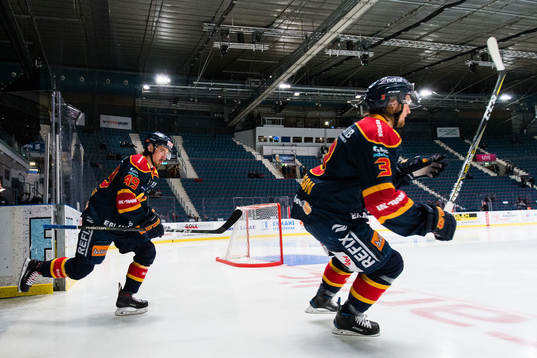 Djurgårdens David Bernhardt och William Lagesson