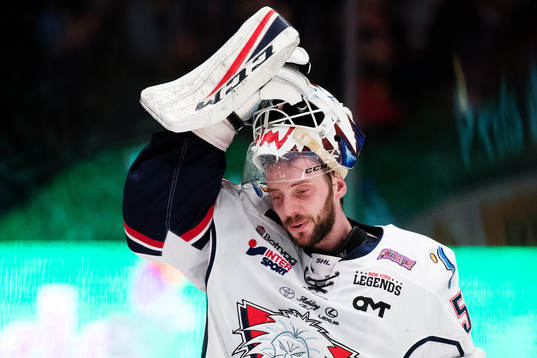 Linköpings målvakt Jonas Gustavsson deppar