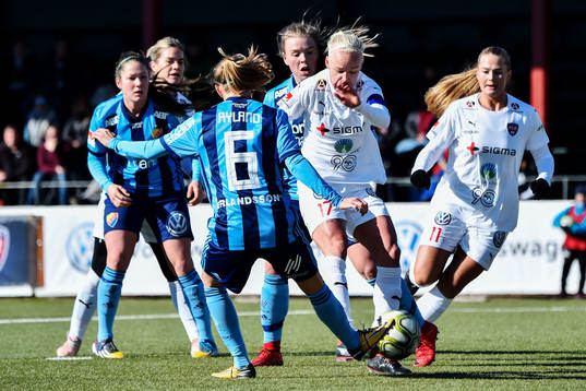 Rosengårds Caroline Seger och Lisa-Marie Utland