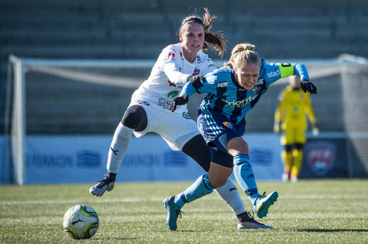 Rosengårds Simone Boye Sørensen mot Djurgårdens Mia