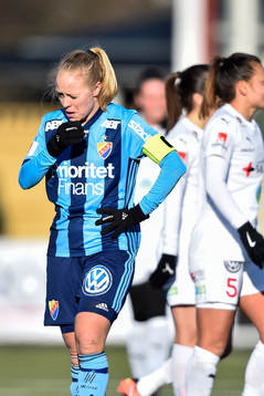 Djurgårdens Mia Jalkerud deppar