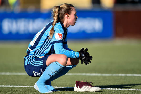 Djurgårdens Petronella Ekroth deppar