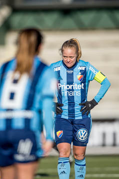 Djurgårdens Mia Jalkerud deppar
