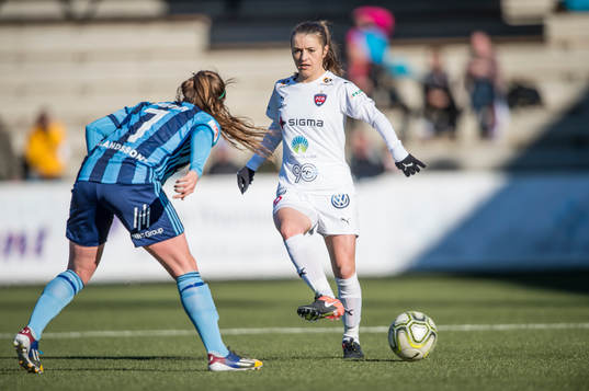 Rosengårds Iva Landeka mot Djurgårdens Malin Diaz