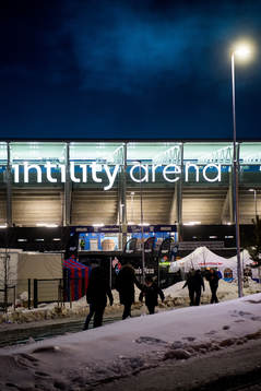 General exterior view of Intility Arena
