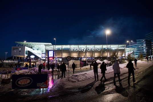 General exterior view of Intility Arena