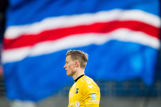 Goalkeeper Sondre Løvseth Rossbach of Odd looks dejected