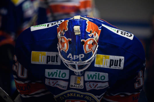 Växjös målvakt Viktor Fasth före kvartsfinal 1 i