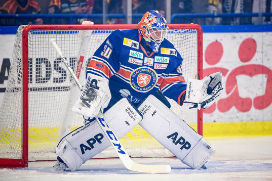 Växjös målvakt Viktor Fasth