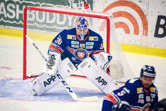 Växjös målvakt Viktor Fasth