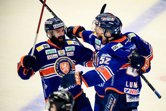 Växjös Linus Fröberg, Eric Martinsson och Arvid Lundberg