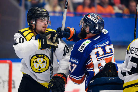 Brynäs Marcus Ersson och Växjös Linus Fröberg