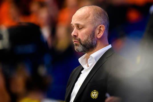 Brynäs tränare Tommy Sjödin deppar