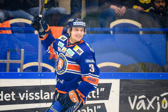 Växjös Oliver Bohm jublar