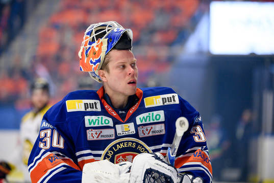 Växjös målvakt Viktor Fasth