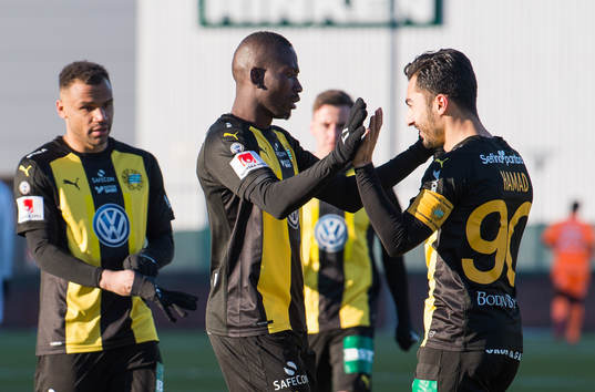 Hammarbys Jiloan Hamad (h) jublar