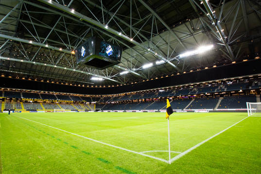 Generell vy över Friends Arena