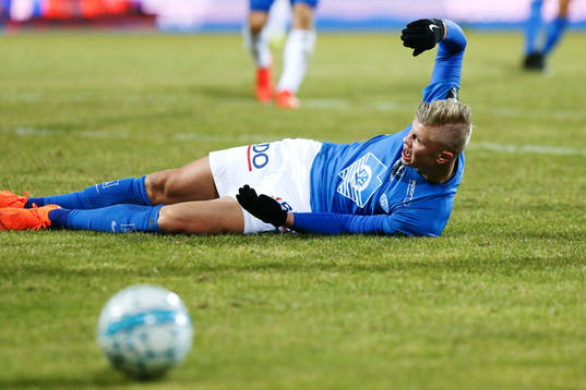 Erling Braut Haaland of Molde