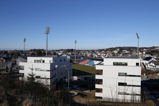 General exterior view of Haugesund stadium