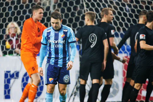 Djurgårdens Kerim Mrabti deppar