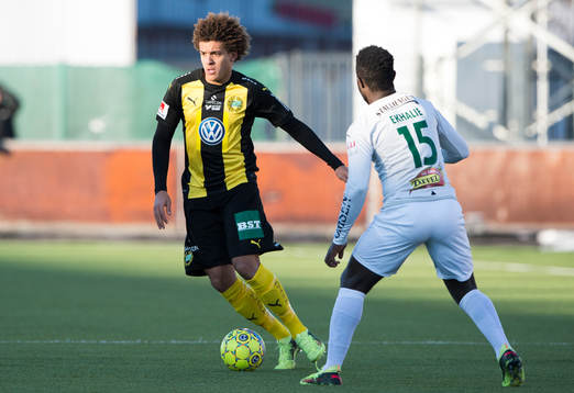 Hammarbys Neto Borges och Mariehamns Amos Ekhalie
