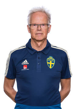 Anders Valentin, läkare för Sveriges fotbollslandslag