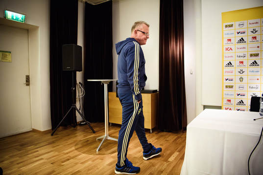 9 Sveriges förbundskapten Janne Andersson