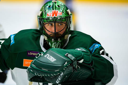 Färjestads målvakt Stefan Steen