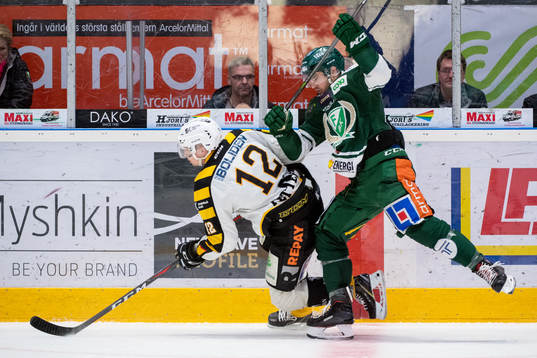 Skellefteås Adam Pettersson och Färjestads Martin