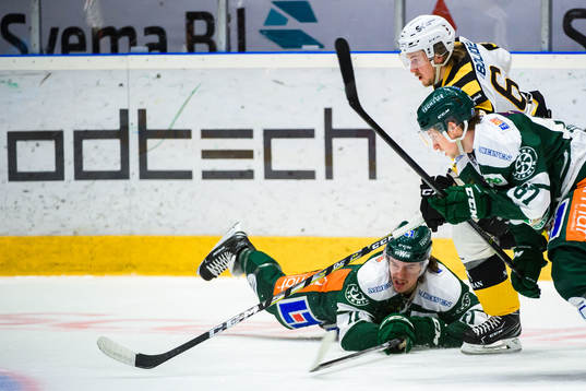 Färjestads Joakim Nygård, Christoffer Törngren och