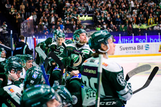 Färjestads spelare deppar