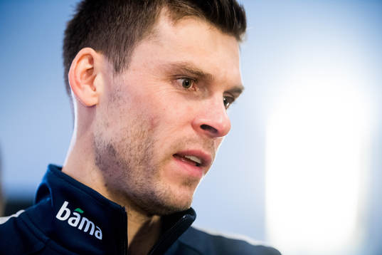 Goalkeeper Rune Almenning Jarstein of Norway