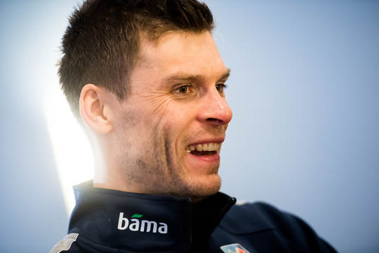 Goalkeeper Rune Almenning Jarstein of Norway