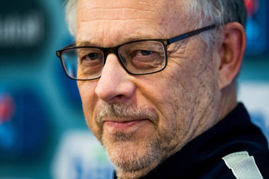 Lars Lagerbäck, head coach of Norway