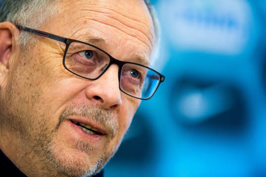 Lars Lagerbäck, head coach of Norway