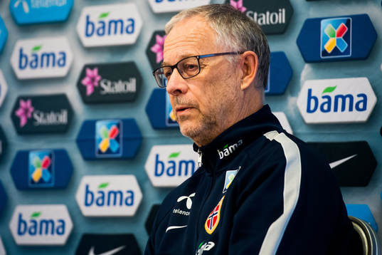 Lars Lagerbäck, head coach of Norway