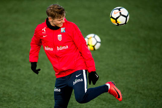 Martin Ødegaard of Norway