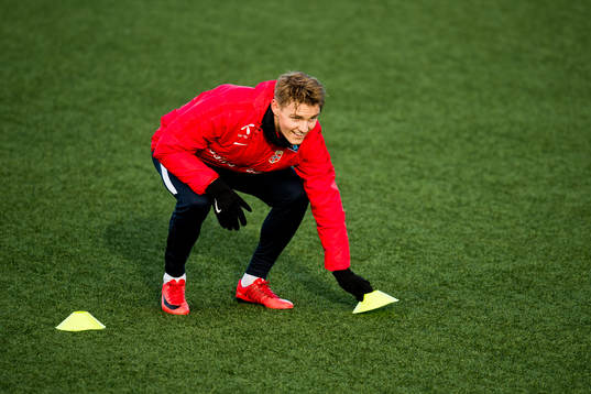 Martin Ødegaard of Norway