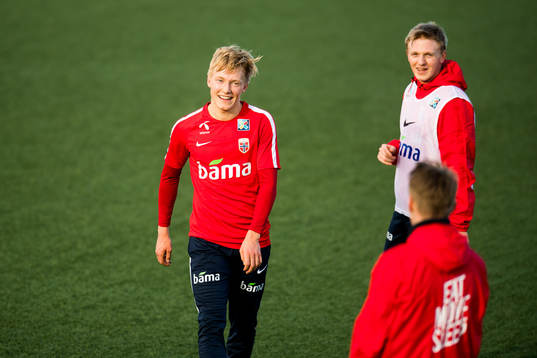 Birger Meling and Mats Møller Dæhli of Norway