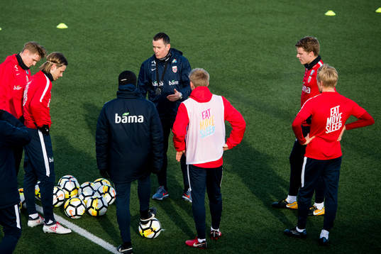 Martin Ødegaard, Iver Fossum, Per Joar Hansen, assistant
