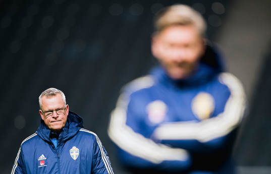 Sveriges förbundskapten Janne Andersson