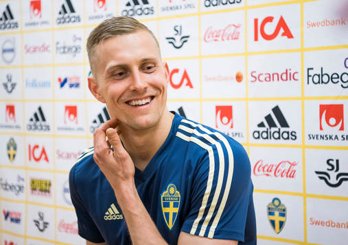 Sveriges målvakt Karl-Johan Johnsson