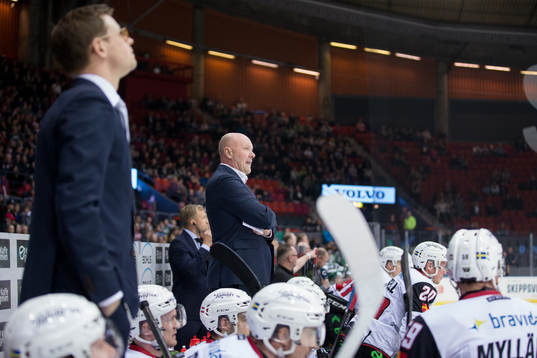 Malmö Redhawks tränare Peter Andersson