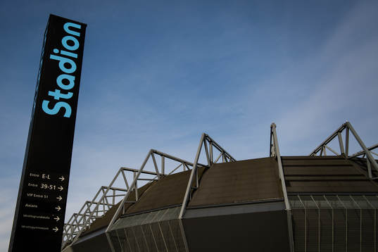 Malmö FFs hemmaarena Stadion fotograferad