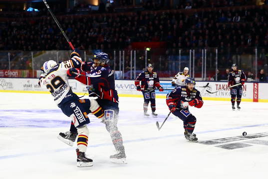 Linköpings Almen Bibic och Djurgårdens Sebastian